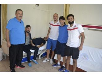 Dardanelspor’dan Konuk Takım Masörüne Ziyaret