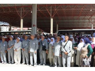 Burdur’da 772 Kişi Kutsal Topraklara Uğurlandı