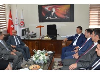 Vali Kürklü’den, Adliye Ve Baro’ya Ziyaret