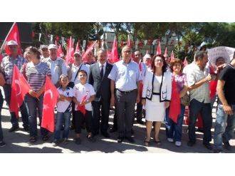 Alaşehir’de Barış Yürüyüşü Yapıldı