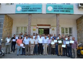 Nazilli’de Servis Şoförleri Sertifikalandı