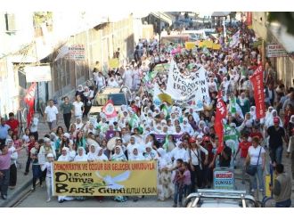 Şırnak’ta 1 Eylül Barış Günü Yürüyüşü Yapıldı