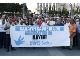 Antalya’da 50 Örgüt Barış Bloku” Oluşturdu