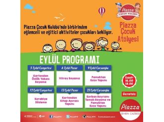 Şanlıurfa Piazza Çocuk Kulübünde Aralıksız Eğlence Devam Ediyor