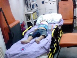 Üçüncü Kattan Düşen Suriyeli Çocuk Ağır Yaralandı