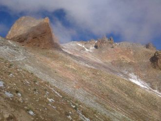 Erciyes’e Ağustos’ta Yağan Karı Böyle Görüntülediler
