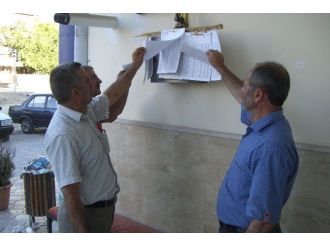 Seçmen Listeleri Askıya Çıkarıldı