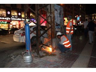 Van’da Estetiği Bozan Elektrik Direkleri Kaldırılıyor