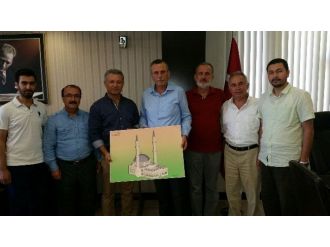 Cemaleddin-i Seydi Vakfından Kaymakama Hoşgeldin Ziyareti