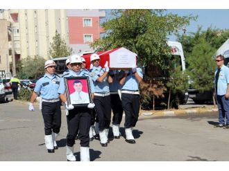 Şehit Komiser Yardımcısı Törenle Memleketine Uğurlandı