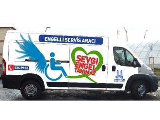 Büyükşehir’den Engelli Öğrencilere Servis Hizmeti