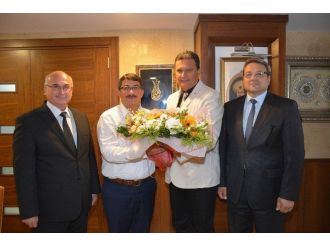 Zabıta Teşkilatından Başkan Çelik’e Ziyaret