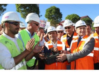 Tufanbeyli Kapalı Semt Pazarının Temeli Atıldı