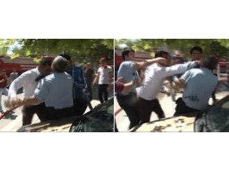 Polise Kafa Ve Yumruk Atan Şahıstan Açıklama