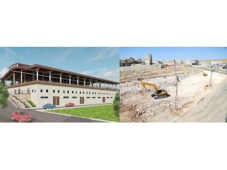 Onatkutlar Mahallesi’ne Uzay Çatılı Pazar Yeri