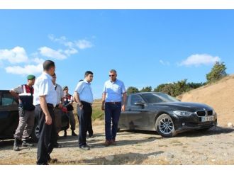 Kaymakam Vekili Erdoğan Ve Başkan Güler’den Gölet İncelemesi