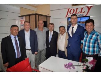 Bilecik Protokolü İş Yeri Açılışında Buluştu