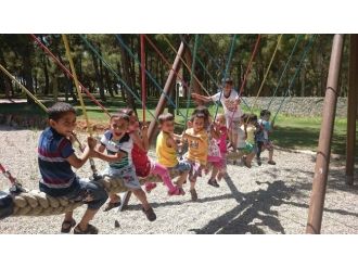 Yetim Çocukları Kamp Heyecanı Yaşadı