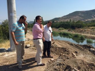 Aksoy Çalışmaları Yerinde İnceledi