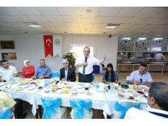 Başkan Yılmaz Muhtarlarla Bir Araya Geldi