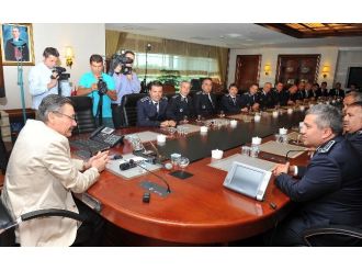 Ankara Zabıtası’ndan Başkan Gökçek’e Ziyaret