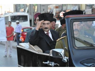 Atatürk’ün Sivas’a Gelişi Temsili Olarak Canlandırıldı