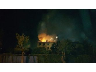 (Özel Haber) Konya Astsubay Orduevinde Korkutan Yangın