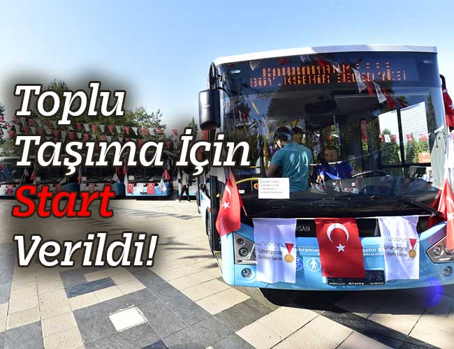 Toplu Taşıma İçin Start Verildi!