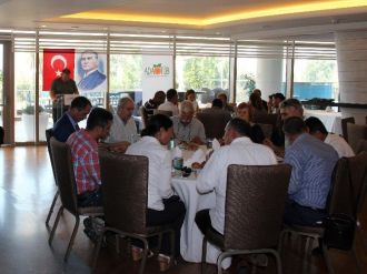 Adatüb’den Yüzbaşı Tatar’a Veda Yemeği