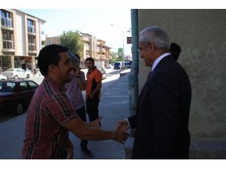 Başkan Başsoy Büyük Çarşı Esnafı İle Biraraya Geldi