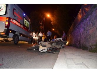 Trabzon’da İki Ayrı Yerde Motosiklet Kazası