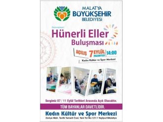 Hünerli Ellerin Eserleri Sergilenecek