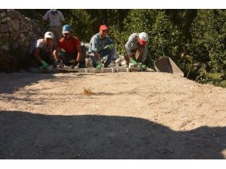 Çameli’de Kaldırımlar Yenileniyor