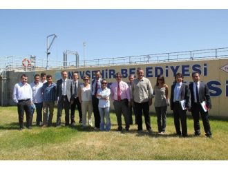 10 Kişilik Yerli Ve Yabancı Uzmandan Oluşan Ekip Nevşehir Biyolojik Atık Su Arıtma Tesisi’nde İncelemelerde Bulundu