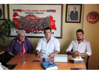 Mhp Süleymanpaşa İlçe Teşkilatından Basın Açıklaması