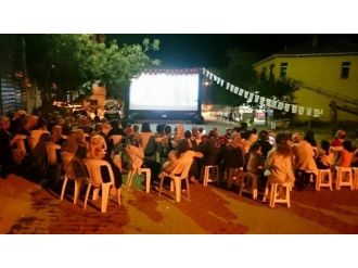 Açık Hava Sineması Süleymanpaşa’da Mahalleleri Geziyor