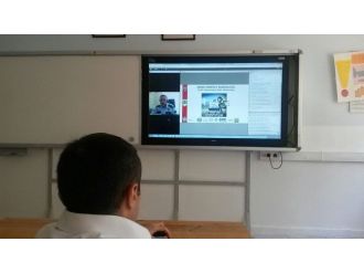 Öğretmenlere Telekonferansla Seminer Verildi