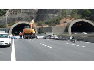 Ayran Tüneli Geçici Olarak Kapatıldı