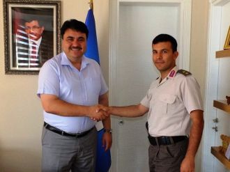 Jandarma Komutanından Ziyaret