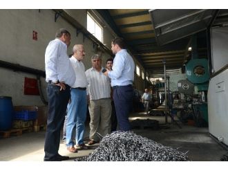Başkan Kafaoğlu’ndan Fabrika Ziyareti