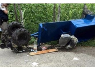 Gediz’de Çapa Motoru Dereye Yuvarlandı, 1 Kişi Öldü, 2 Kişi Yaralandı