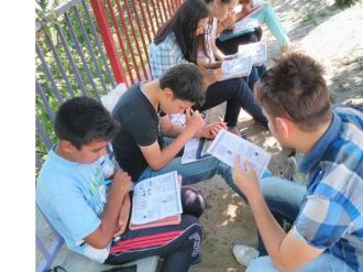 4,1’lik Deprem Sonrası Teog Kursu Okul Bahçesinde Devam Etti