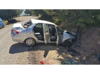 Muhtar Ve İmam Kazada Yaralandı