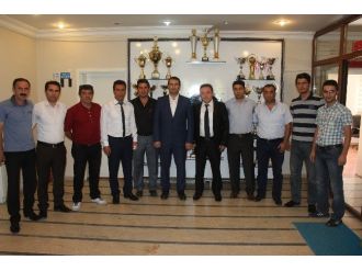 Ağrı Askf’den Müdür Aziz Sinan Alp’e Ziyaret