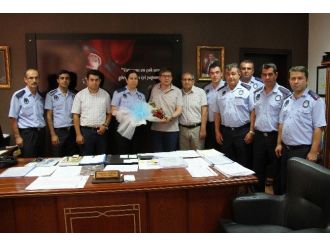 Zabıta’dan Başkan Subaşıoğlu’na Ziyaret