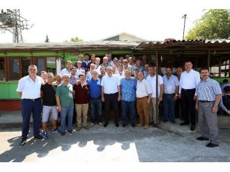 Başkan Toçoğlu, Sebze Ve Meyve Hali Esnafı İle Bir Araya Geldi