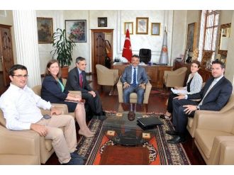 Ustda Türkiye Direktörü, Samsun Büyükşehir Belediyesi’ni Ziyaret Etti