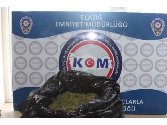 Elazığ’da 4,5 Kilo Esrar Ele Geçirildi