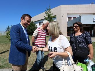 Canik’e Kıbrıs’tan Misafir