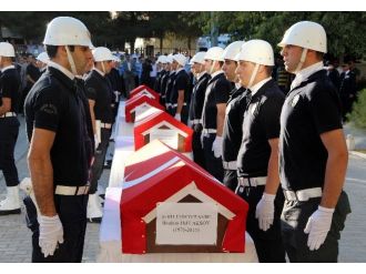 Şehit Düşen Polislere Son Görev